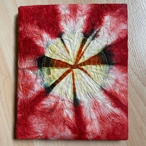 Handmade paper notebook